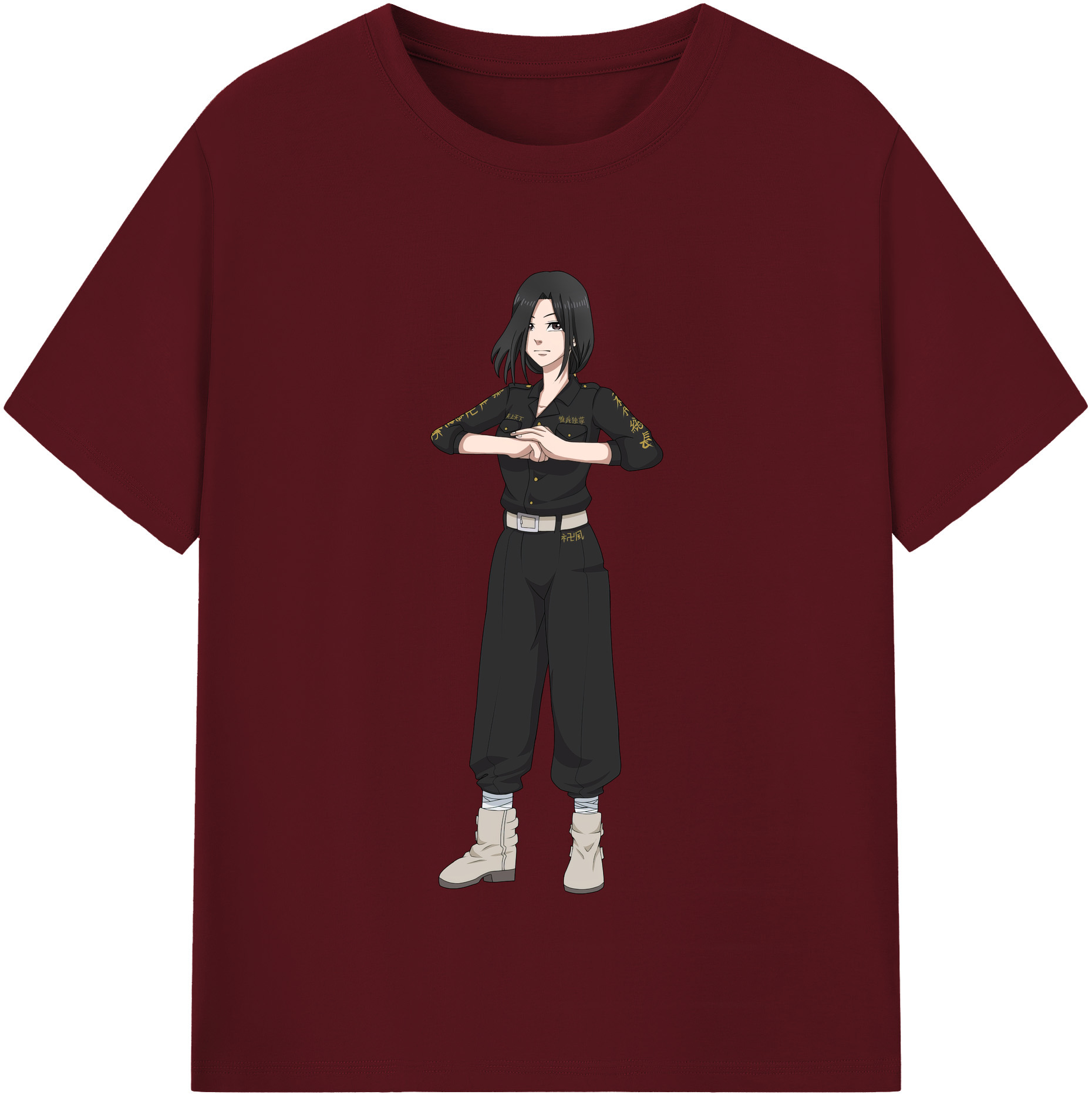 （画像用） 東京リベンジャーズ Tokyo Revengers 綿100％半袖Tシャツ（フロントプリント）